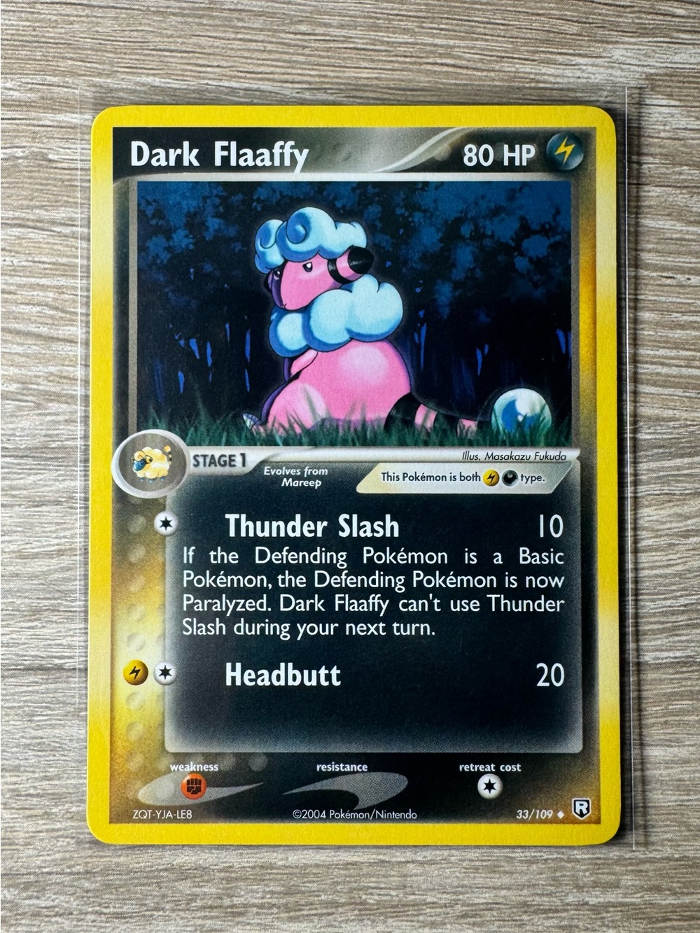 Dark Flaaffy #33/Pokemon Team Rocket Returns